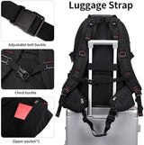 Nerlion 40L Hiking Backpack Travel Backpack for Men Women Camping Waterproof Outdoor Hiking Daypack Lightweight Backpack (Black)