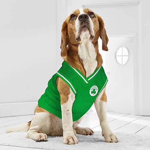Pets First NBA BOSTON CELTICS DOG Jersey, Medium - Tank Top Basketball Pet Jersey