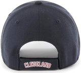 47 Brand MLB Team Color Primary Logo MVP Adjustable Structure Baseball Cap Hat, Adult One Size Fits All