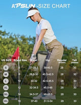 Women's Cargo Hiking Pants Quick Dry Lounge Straight Leg Dress Trousers Casual Pant for Work Travel Golf with 8 Pockets