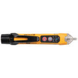 Klein Tools NCVT3P Dual Range Non Contact Voltage Tester, 12 - 1000V AC Pen, Flashlight, Audible and Flashing LED Alarms, Pocket Clip