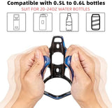 ROCKBROS Bike Water Bottle Holder Ultra-Light Bicycle Bottle Cages with Screws Tool, Universal Bike Cup Holder for Road MTB Mountain Bikes Cycling Accessories（2 Pack）