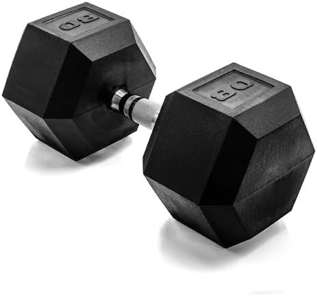 CAP Barbell Coated Hex Dumbbell Weight | Multiple Options