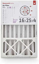 16x25x4 MERV 8, AC Furnace Air Filter, 3 PACK (CF408F1625-3PKAM) (Actual Dimensions: 15.63 x 24.75 x 4.38 in.)