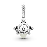 Pandora Glow-in-the-Dark Firefly Dangle Charm - Compatible Moments Bracelets - Jewelry for Women - Gift for Women - Made with Sterling Silver