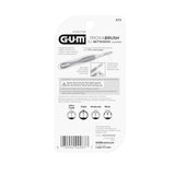 GUM Proxabrush Go-Betweens - Tight - Interdental Brushes - Soft Bristled Dental Picks for Plaque Removal Health - Safe for Braces & Dental Devices, 10 Count (Pack of 4)