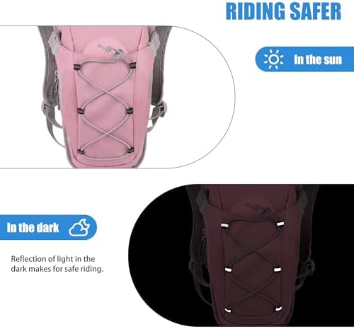 Zavothy Hydration Backpack with 2L Hydration Bladder Water Backpack for Hiking Hydration Pack for Running Cycling Hiking