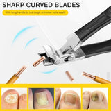 ClipMaster Pro Toenail Clippers,Dotmalls ClipMaster Pro,Grishay ClipMaster Pro,Clip Master Pro for Thick Nails,Large Angled Head Toenail Clippers with Wide Opening for Elderly Seniors(1Pcs)