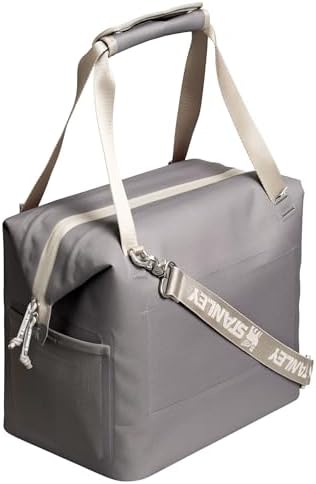 Stanley All Day Julienne Mini Soft Cooler Bag and Lunch Box | Can Cooler with Handles and Strap | 12 Hour Cooling | Insulated Travel Bag with Zipper | BPA-Free