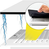 Powerful Magnetic Vent Covers (3-Pack) That Will Never Fall Off (Upgraded Design) - for Sealing Floor/Wall/Ceiling Registers of Width 7.25" to 8", Length 11.25" to 12" | Vent Not Included | White