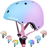 Kids Bike Helmet,Toddler Skateboard Helmets for Ages 2-3-5-8-14 Years Boys Girls，Adjustable Multi-Sport Bicycle Skateboarding Football Roller Skating Scooter Rollerblade Balance Bike Helmet