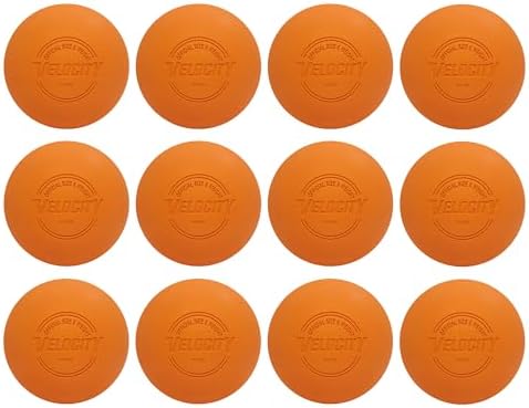 Velocity Lacrosse Balls - 1, 2, 3, 6, 12, 18, 24, 36, 60 and 120 Packs - for Practice, Official NFHS and College Approved Size