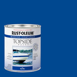 Rust-Oleum 207002 Marine Coatings Topside Paint, Quart, Gloss Navy Blue