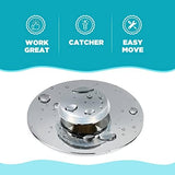 Bathroom Sink Stopper, for 1.1-1.5 Inch Bullet Core Push Type Basin Pop Up Drain Filter, Sink Drain Strainer