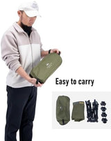 iClimb Ultralight Compact Camping Folding Beach Chair with Anti-Sinking Large Feet