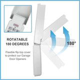 for Genie Garage Door Opener keypad Replacement, for All Genie/Overhead/Intellicode/DIP Switch Garage Door Openers, Wireless Keypad Keyless Entry, for Model GK-R/OKP-BX etc. Safe & Secure Access