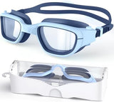 Kids Swim Goggles,Swimming Goggles for Kids 6-14, Anti-Fog UV Protection Pool Glasses for Boys Girls