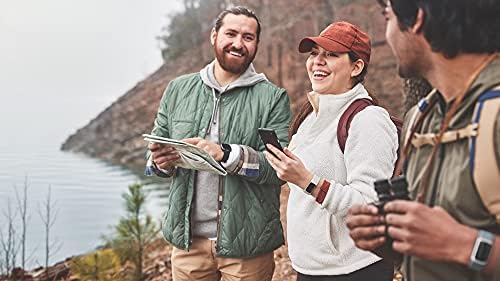 Fitbit Charge 5 Advanced Fitness & Health Tracker with Built-in GPS, Stress Management Tools, Sleep Tracking, 24/7 Heart Rate and More, Lunar White/Soft Gold, One Size (S &L Bands Included) (Renewed)