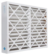 Aerostar 20x25x4 MERV 13 Pleated Air Filter, AC Furnace Air Filter, 6 Pack (Actual Size: 19 1/2"x24 1/2"x3 3/4")