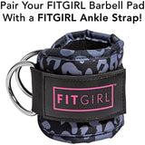 FITGIRL - Squat Pad and Hip Thrust Pad for Leg Day, Barbell Pad Stays in Place Secure, Thick Cushion for Comfortable Squats Lunges Glute Bridges, Olympic Bar and Smith Machine