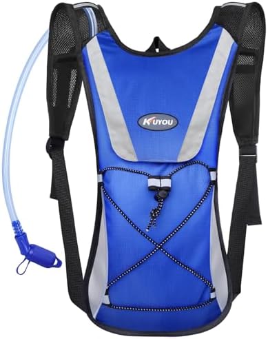 KUYOU Hydration Backpack Hydration Pack with 2L Water Bladder, Lightweight Insulation Water Backpack for Cycling,Hiking, Running,Climbing