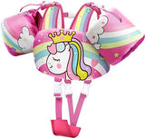 Vvinca Separable Toddler Swim Vest Fit 22-66 Lbs（1-6 Years）|2025 Newest 3 in 1 Pool Float & Arm Bands Boys and Girls, Adjustable Sturdy Safety for Infant 1 2 3 4 5 6 Year