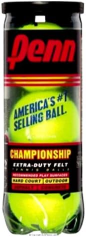 Penn Championship Tennis Balls - Extra Duty Felt Pressurized Tennis Balls