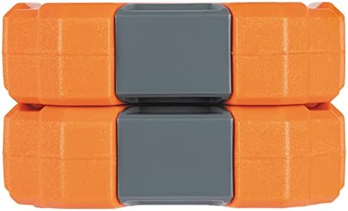 Klein Tools 62811 Reusable Ice Packs for Cooler Bags and Lunch Boxes, Interlocking Design, Heavy Duty for Daily Use, Quick Freeze, 2-Pack