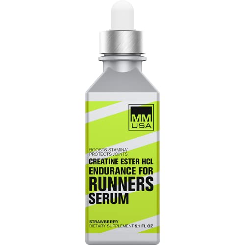MMUSA Creatine Serum for Runners, Marathoners & Sprinters. Endurance S ...