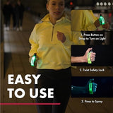 SABRE Runner Pepper Gel, Maximum Police Strength OC Spray, Reflective Hand Strap for Easy Carry & Quick Access, 0.67 fl oz, Secure & Easy to Use Safety, Optional Clip-On Alarm & LED Armband Combos