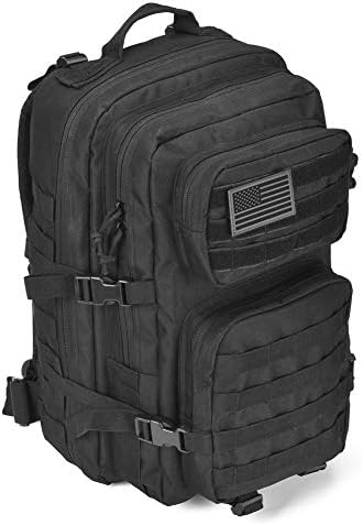 REEBOW GEAR Military Tactical Backpack Large Army 3 Day Assault Pack Molle Bag Backpacks…