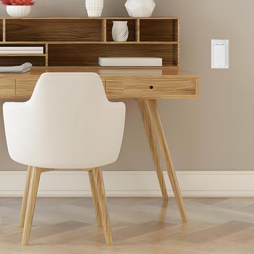 4 Light Switch Guard Cover, Baby Proof Wall Switch Cover Guard for Rocker Light Switch Protects Your Lights or Circuits from Being Accidentally Turned On or Off