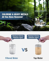 Filtered Shower Head with Handheld Matte Black, BOWGER 6 Modes High Pressure Shower Heads with Power Wash Mode and Hard Water Filter, Detachable Hand Held Showerhead Set with Extra Long Hose