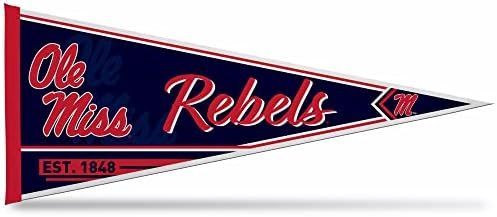 Rico Industries NCAA Classic 12" x 30" Felt Wall Décor Pennant - Great for Home/Bed Room/Man Cave Décor