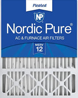 Nordic Pure 16x25x5 (15_3/4 x 24_3/4 x 4_3/8) Honeywell/Lennox Replacement MERV 12 Air Filter 1 Pack