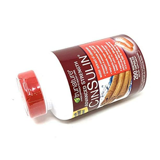 IKJ Advanced Strength Cinsulin Cinnamon, Chromium Picolinate, Vitamin D3 Cinnamon 500 Mg, Chromium Picolinate, 400 Mcg, Vitamin D3, 500 Iu, 200 Capsules