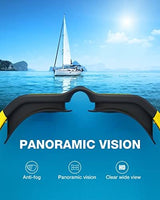 ZIONOR Kids Swim Goggles, G1 MINI UV Protection Anti-Fog Polarized Swimming Goggles for Age 6-14