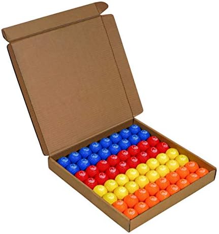 GoSports Foam Golf Practice Balls Realistic Feel and Limited Flight Use Indoors or Outdoors