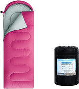 Sleeping Bags for Adults,Kids & Girls-Warm & Cold Weather Lightweight Waterproof Sleeping Bag Backpack with Compact Bag,Great for 3-4 Seasons Hiking,Camping and Outdoor Mountaineering
