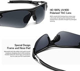 BEACOOL Polarized Sports Sunglasses for Men Women Youth Baseball Fishing Cycling Running Golf Motorcycle Tac Glasses UV400