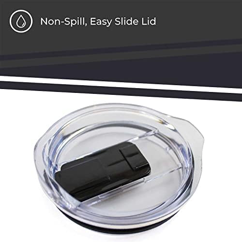 Campus Colors NCAA Stainless Steel Tumbler perfect for Gameday - 18 oz - Double Walled - Keeps Drinks Perfectly Insulated (Penn State Nittany Lions - Navy)