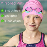 Keary Kids Swim Goggles for Toddler Kids Youth(3-12),Anti-Fog Waterproof Anti-UV Clear Vision Water Pool Goggles