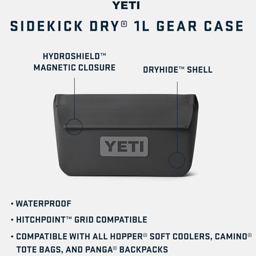 YETI Sidekick Dry Waterproof Gear Case and Bag Accessory