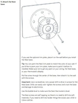 Google Nest Thermostat - Smart Thermostat for Home - Programmable Wifi Thermostat - Charcoal