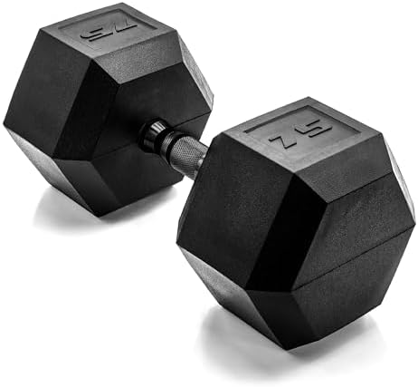 CAP Barbell Coated Hex Dumbbell Weight | Multiple Options