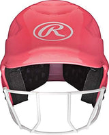 Rawlings | COOLFLO Batting Helmet with Facemask | Fastpitch Softball | One Size fits Most (6 1/2-7 1/2)