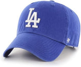 Los Angeles Dodgers Royal Blue Clean Up Adjustable Cap - MLB, Relaxed Fit, Baseball Dad Hat