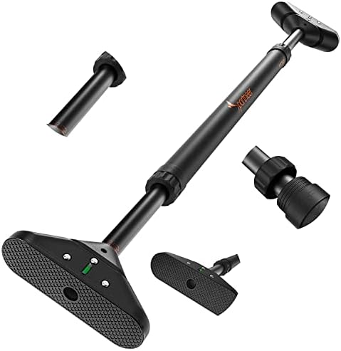 Sportneer Pull Up Bar: Strength Training Chin up Bar without Screws - Adjustable 29.5''-37'' Width Locking Mechanism Pull-up Bar for Doorway - Max Load 440lbs for Home Gym Upper Body Workout, Non-slip