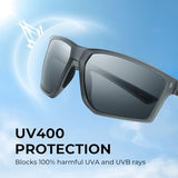 KastKing Osage Polarized Sport Sunglasses for Men and Women, Ideal for Driving Fishing Cycling Running, UV Protection