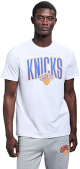 Men's X NBA Officially Licensed Graphic Short Sleeve Lightweight Classic Crew Neck Cotton T-Shirt